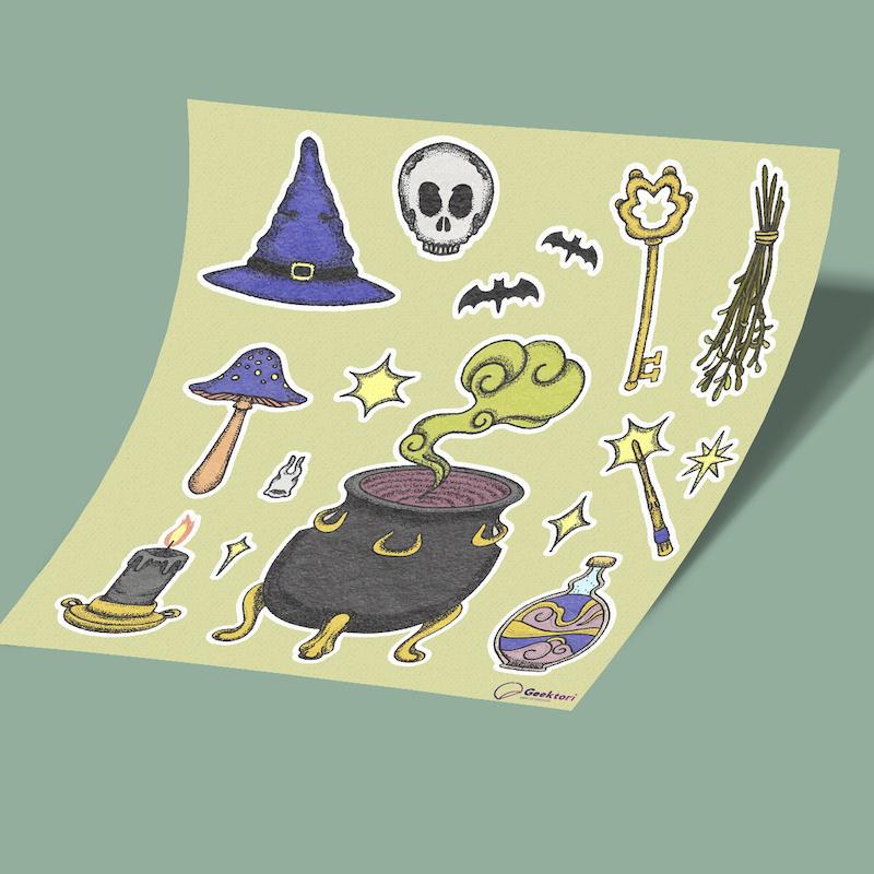 استیکر شیت هری پاتر