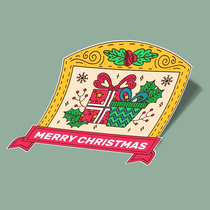 استیکر کریسمس 4