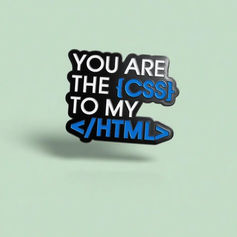 پین Front-End Developer's pick-up line