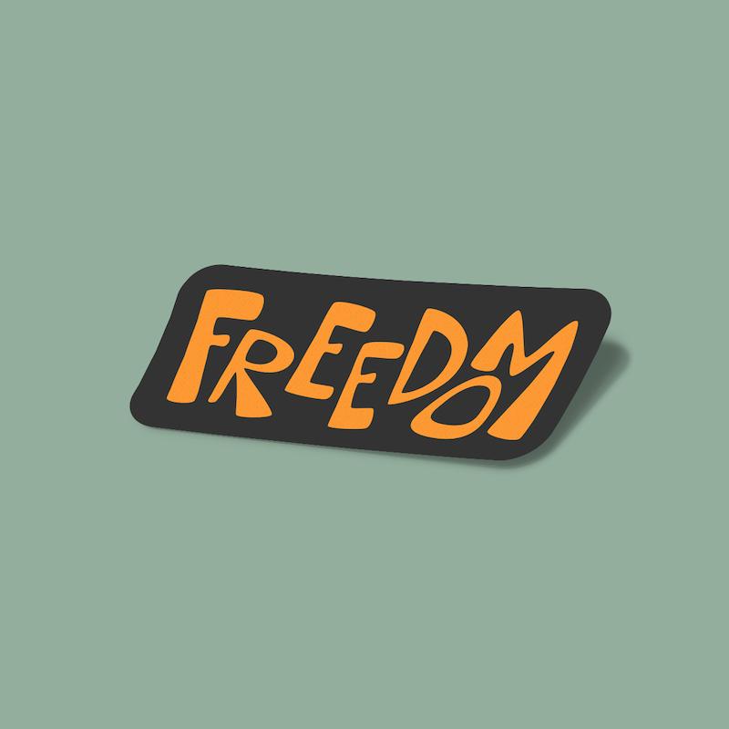استیکر Freedom-9