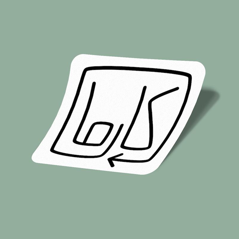 استیکر کارما-1