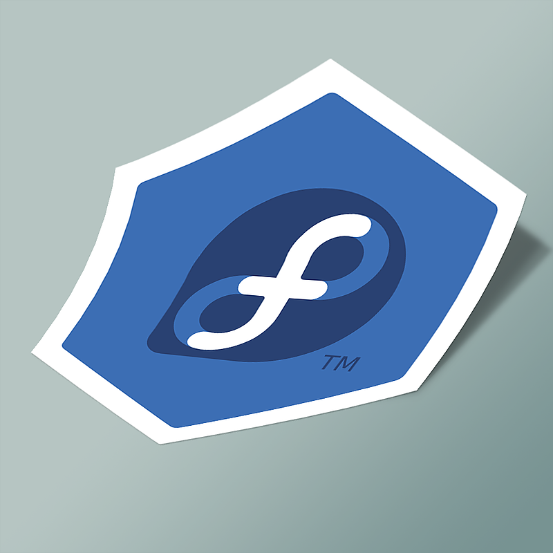 استیکر fedora