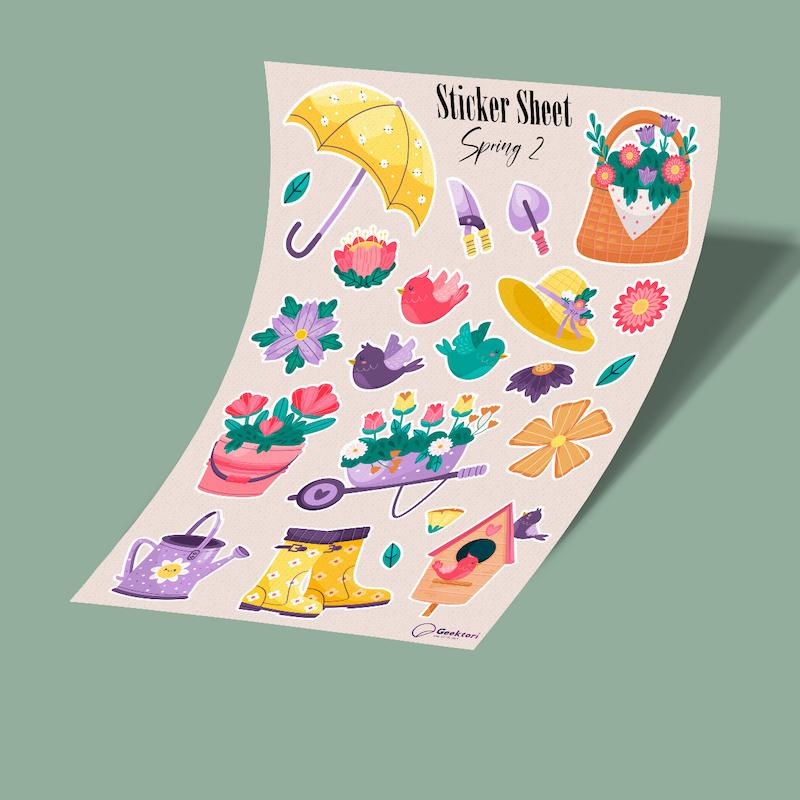 استیکر spring-2