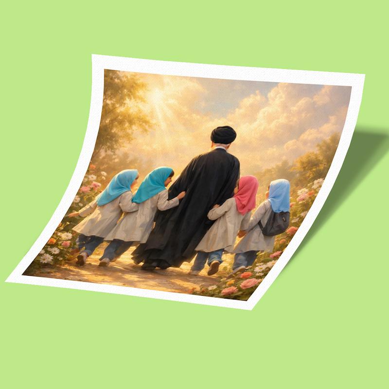 استیکر رهبر-7