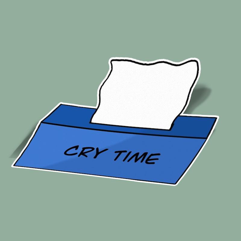 استیکر cry time-1