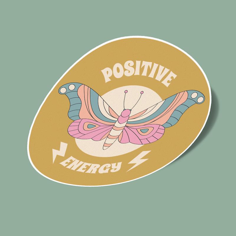 استیکر positive energy-1