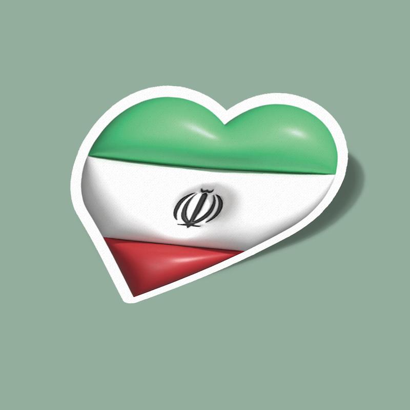 استیکر ایران-3 بادکنکی
