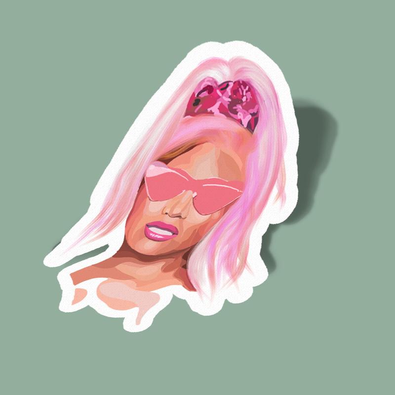 استیکر Singers-3 Nicki Minaj