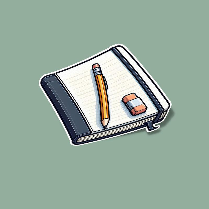 استیکر notebook-2