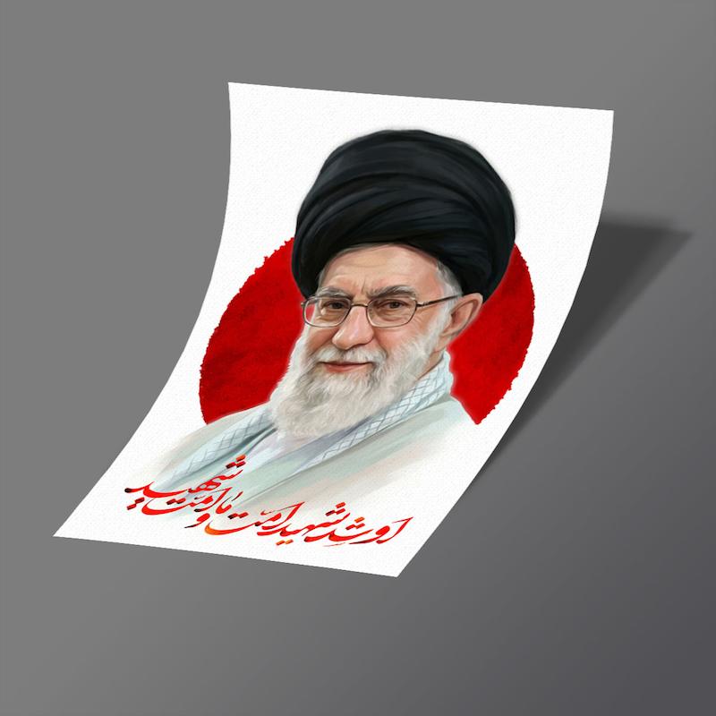 استیکر رهبر - 12