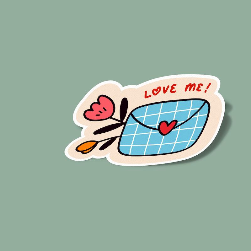 استیکر do you love me