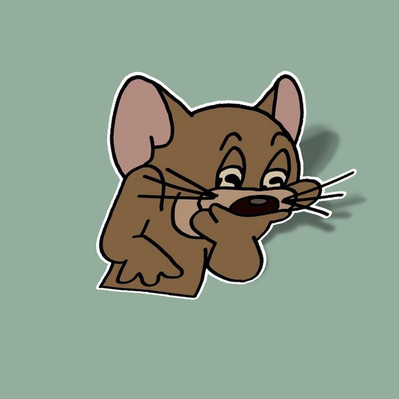 استیکر funny jerry