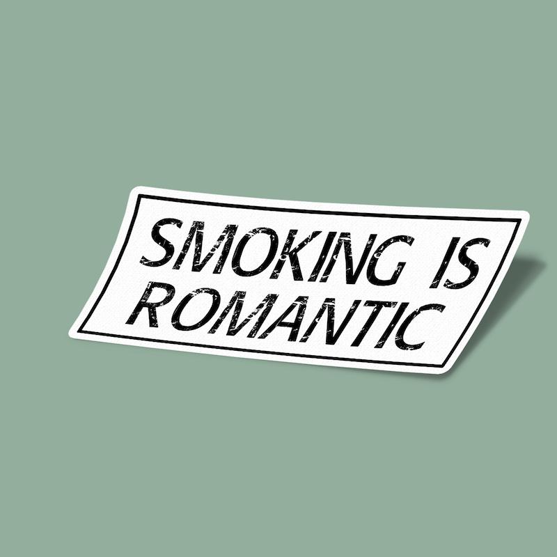 استیکر smoking is romantic