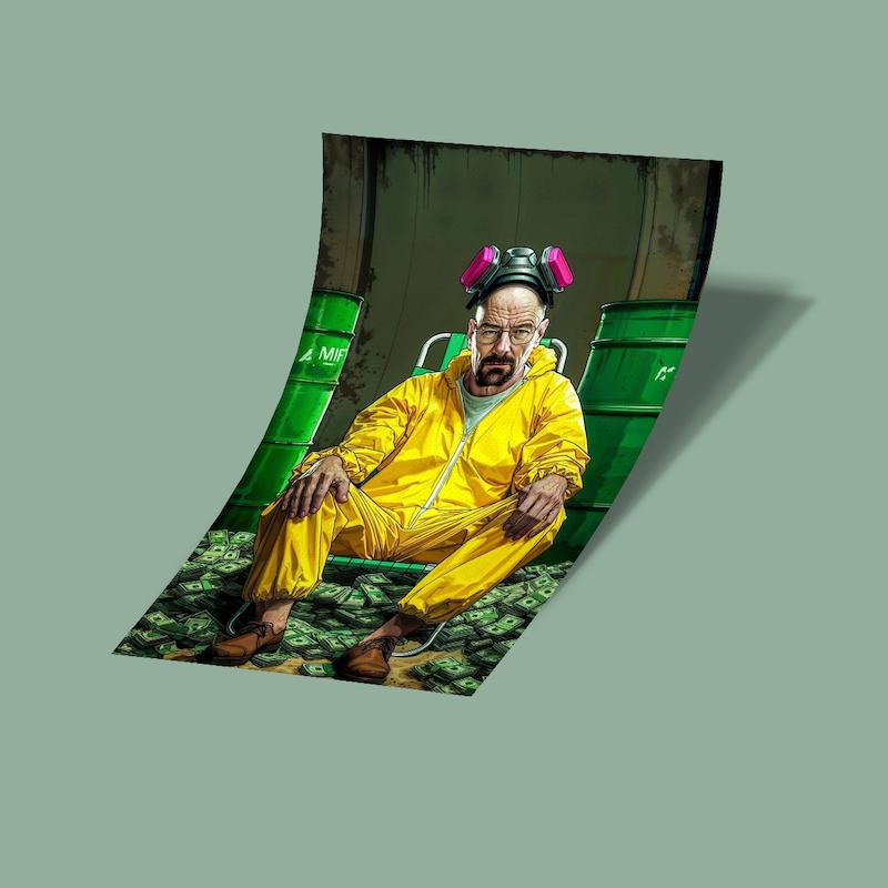 کارت استیکر Breaking Bad-1 هایزنبرگ