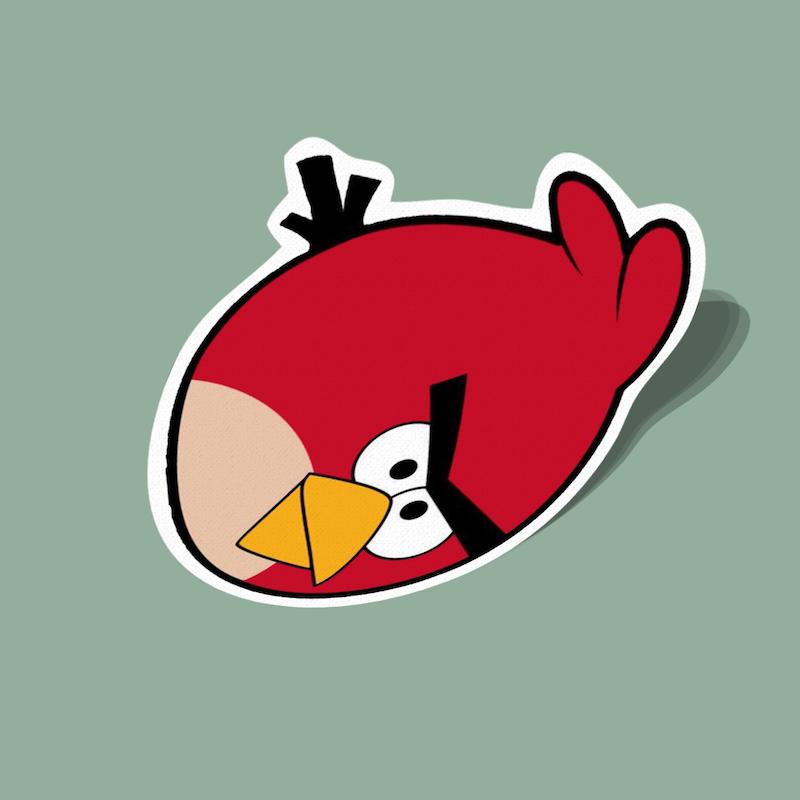 استیکر پرندگان خشمگین Angry Birds