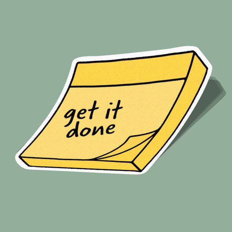 استیکر انجامش بده Get It Done