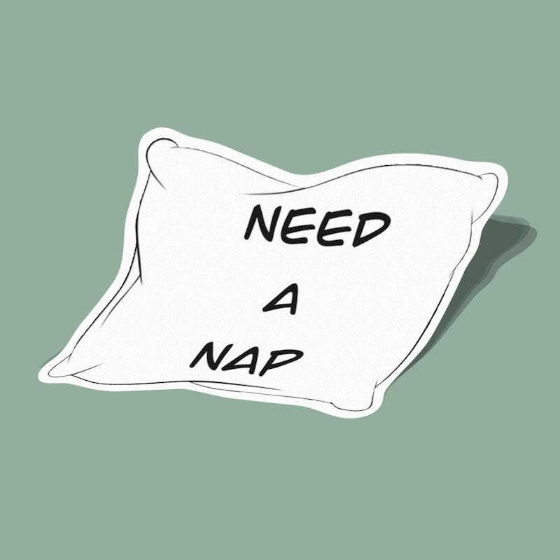 استیکر یه چرت لازم دارم Need a Nap