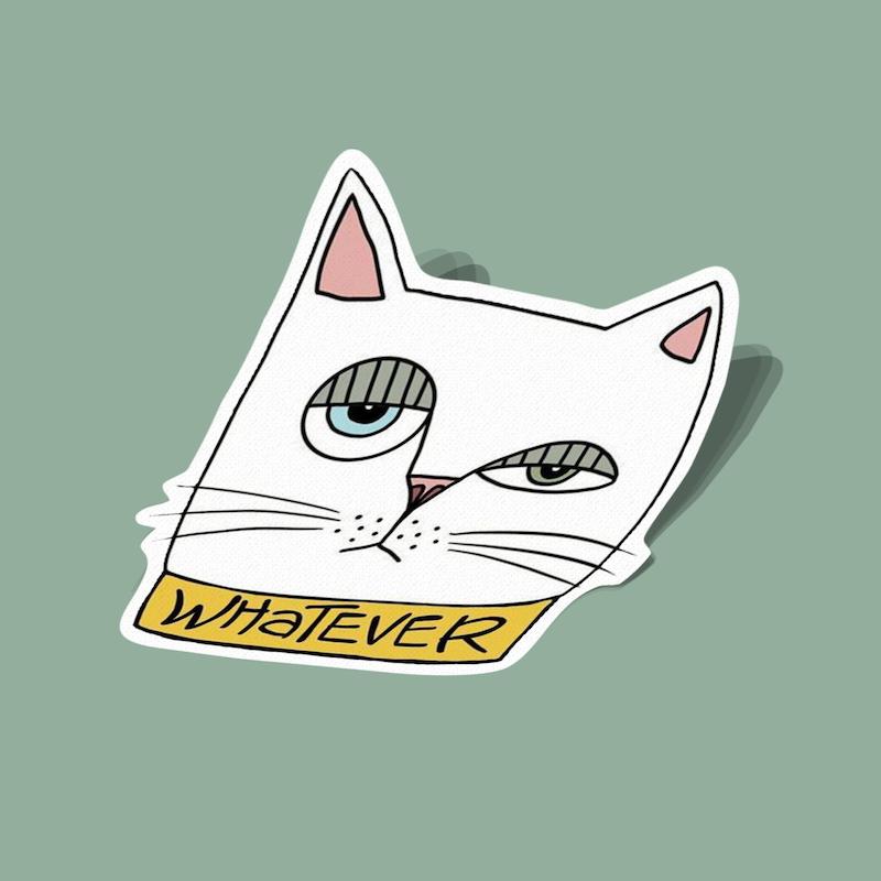 استیکر هرچی Whatever