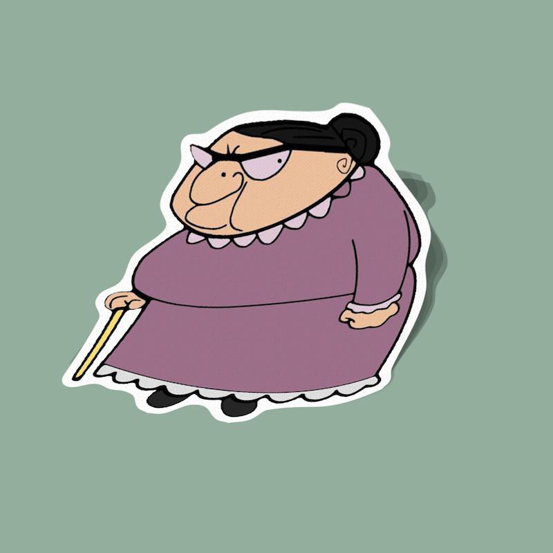 استیکر صاحب‌خونه مستر بین Mr. Bean