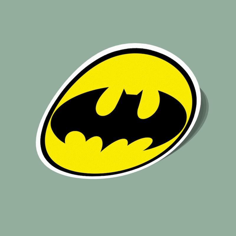 استیکر لوگوی بتمن Batman