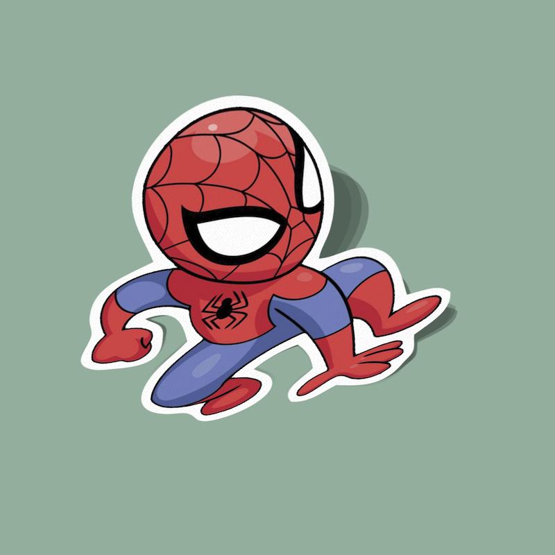 استیکر مرد عنکبوتی Spider-Man ۲