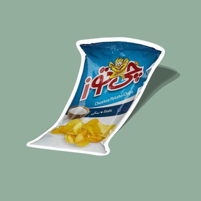 استیکر چیپس چی توز نوستالژی