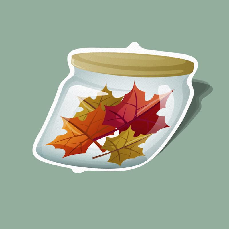 استیکر نشانه‌های پاییز Sign of Autumn ۳