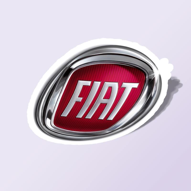 استیکر Fiat-logo
