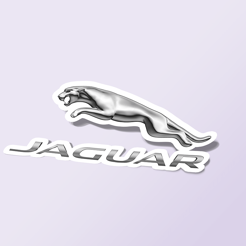 استیکر Jaguar-logo