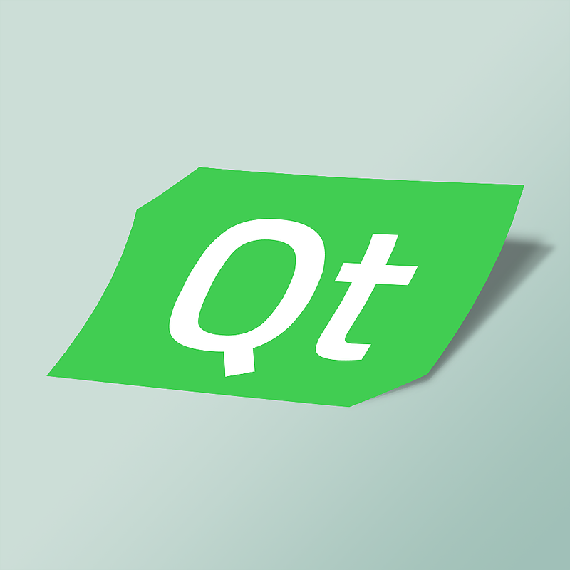 استیکر Qt_logo