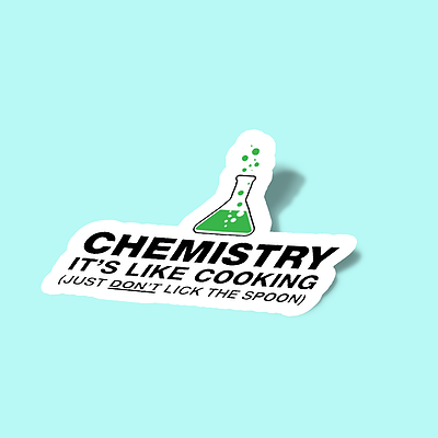 استیکر Funny Chemistry, Science Humor
