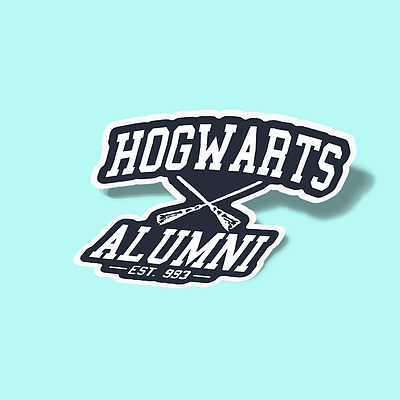 استیکر Hogwarts ALUMNI