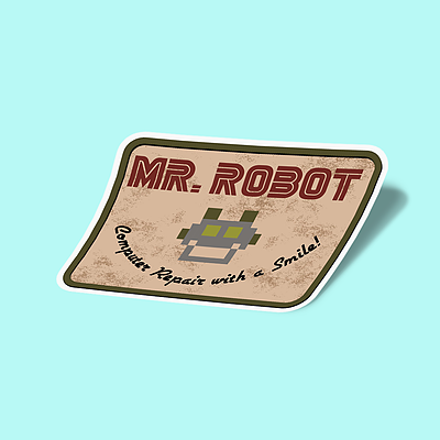 استیکر MR.ROBOT