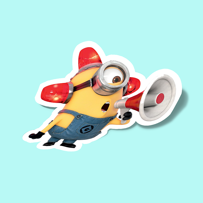 استیکر Fire Fighter Minion