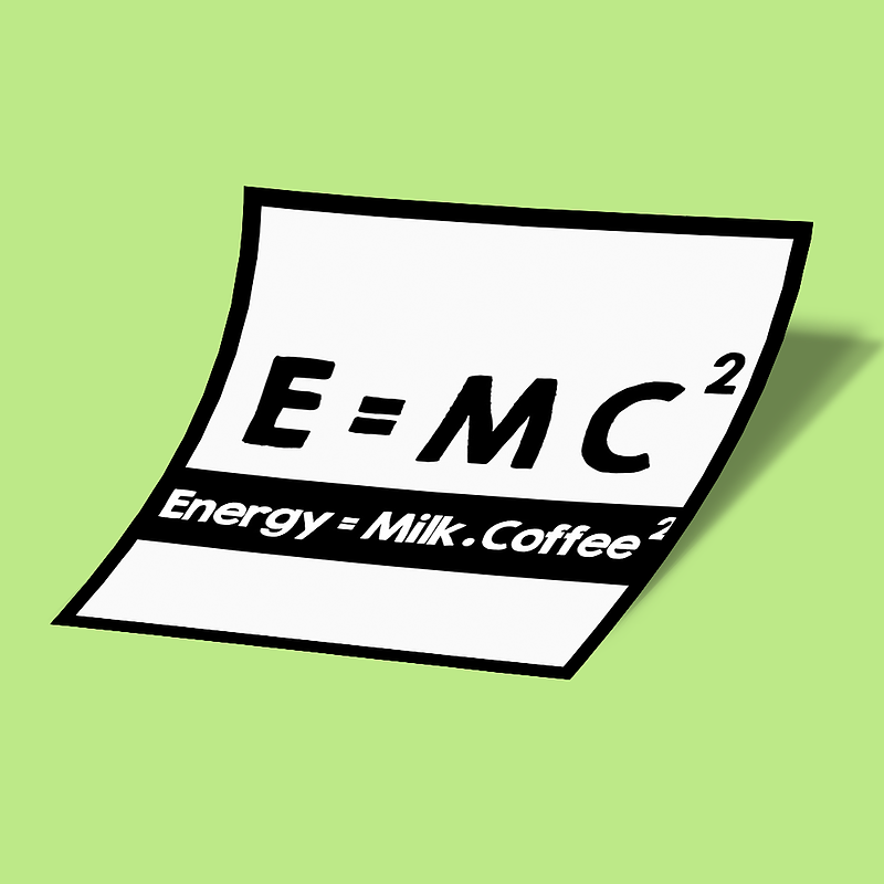 استیکر Energy=MC2
