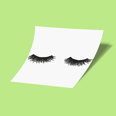 استیکر Eyelashes