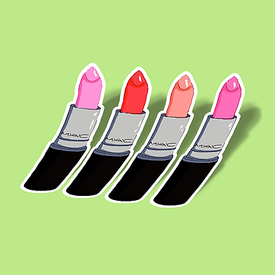 استیکر Mac Lippies