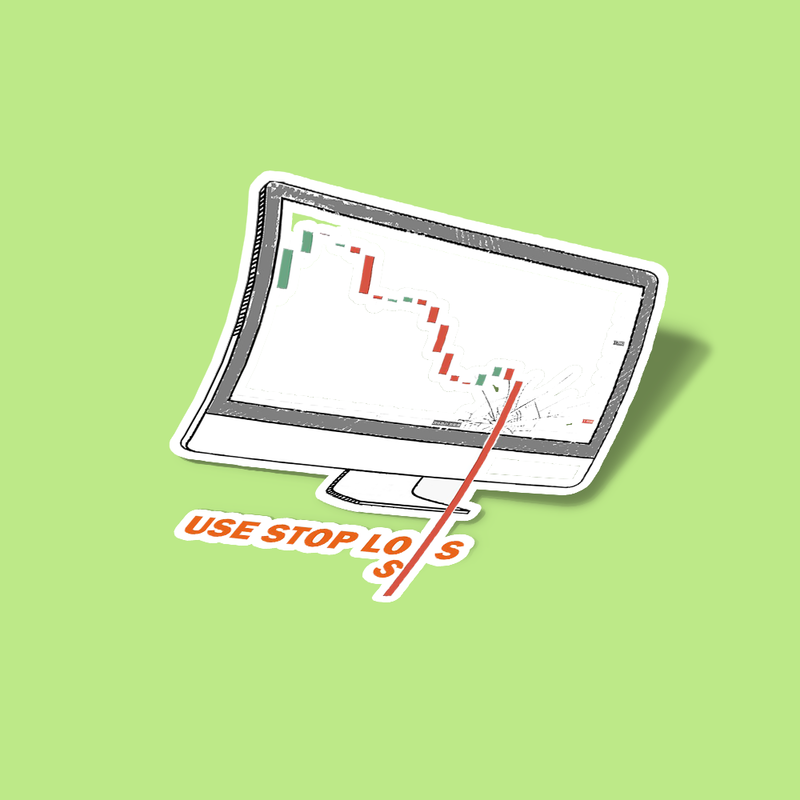 استیکر Trader - Use Stop Loss