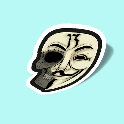 استیکر v for vendetta mask
