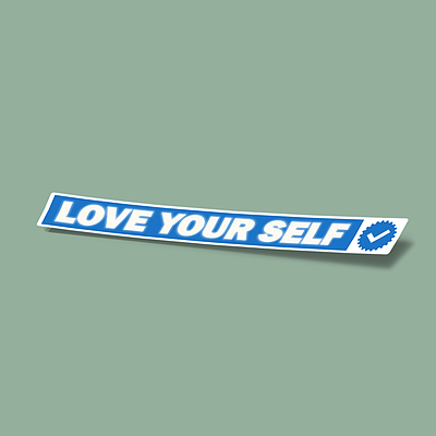 استیکر love your self