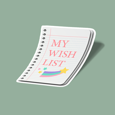 استیکر my wish list