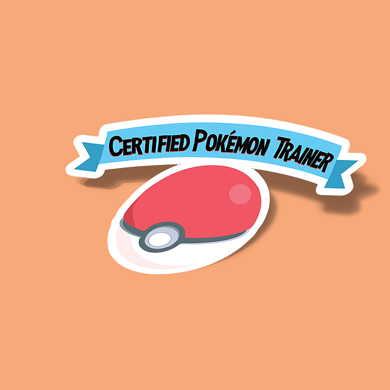 certified pokemon trainer