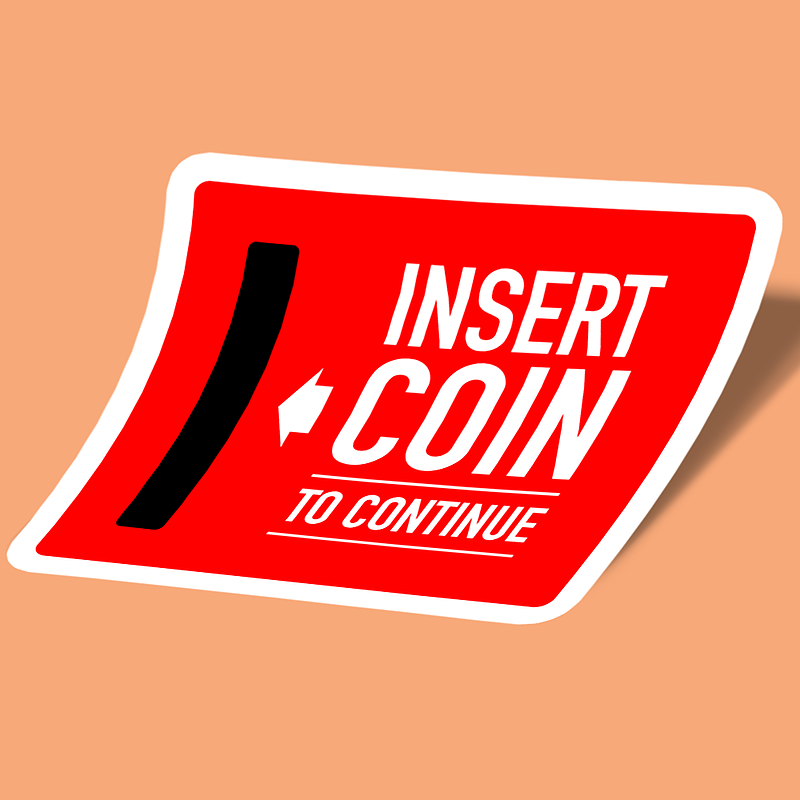 insert coin to continue