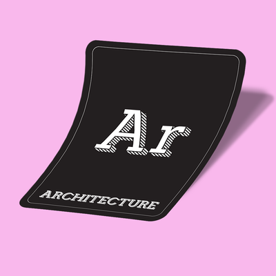 استیکر ar for architecture