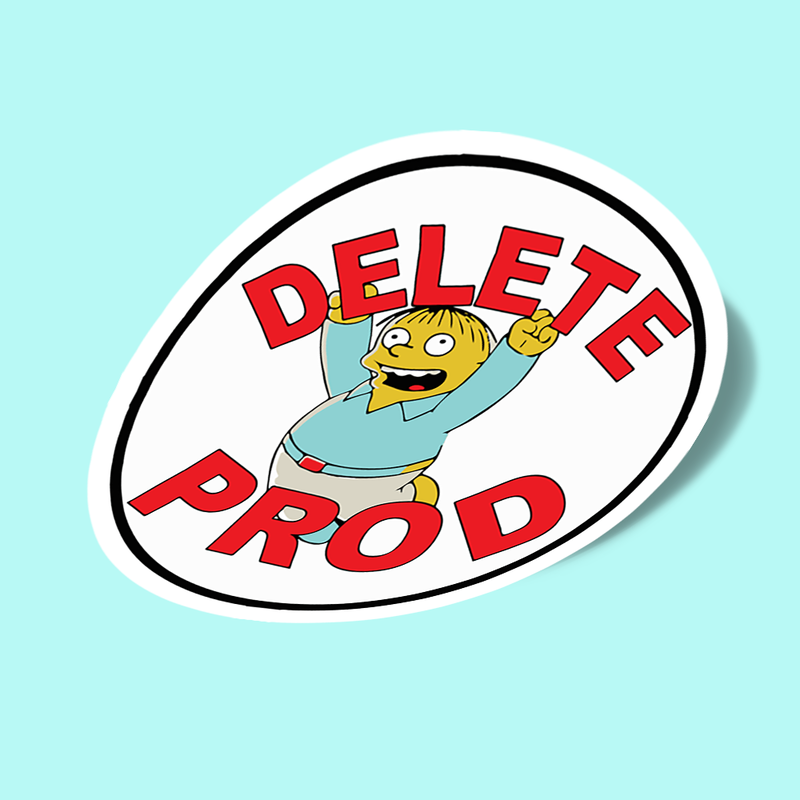 delete prod