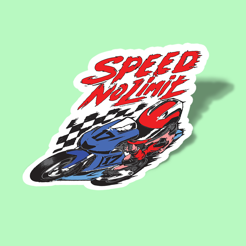 speed no limit biker