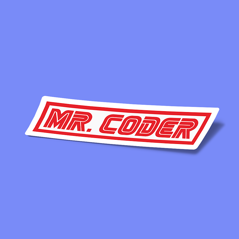 استیکر mr coder