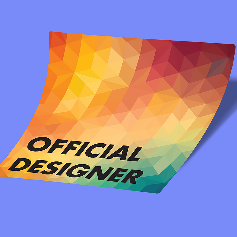 استیکر Official Designer