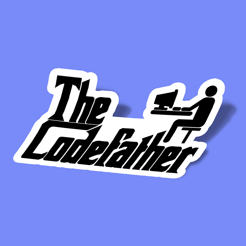 استیکر the codefather