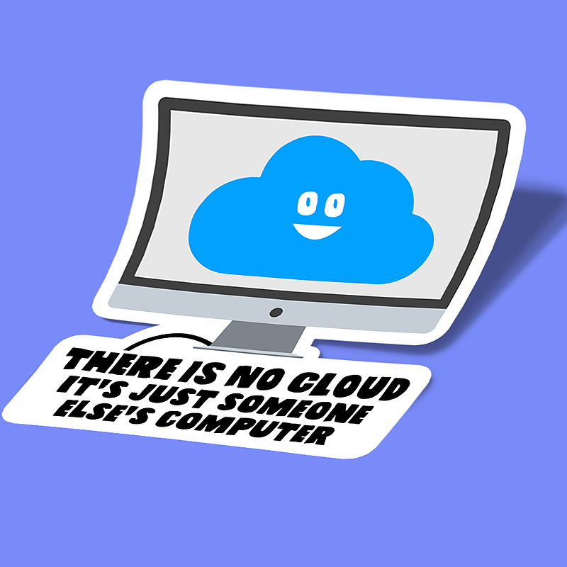 استیکر there is no cloud